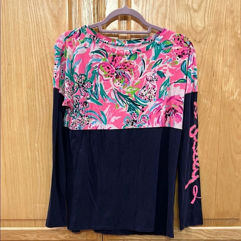 Lilly Pulitzer Long Sleeve Women's Top - Picture 2 of 9